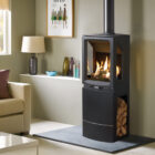 Gazco Vogue Midi T with log store