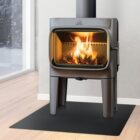 Jotul F305 matt black on long legs
